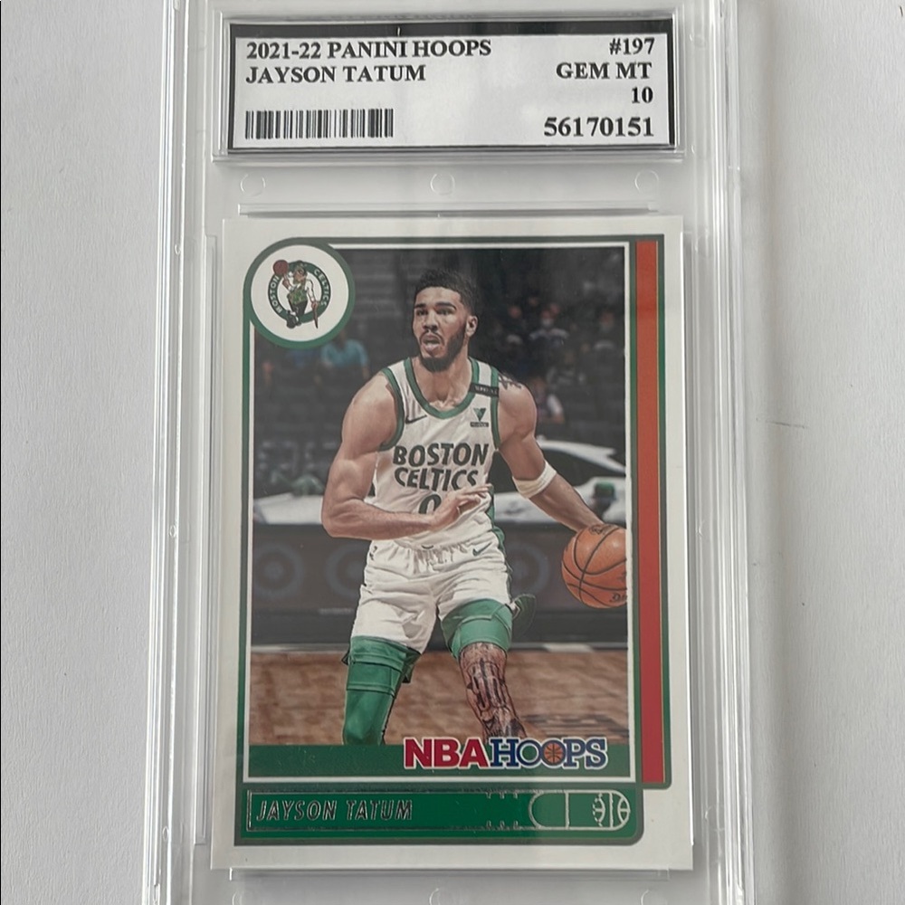 Panini Hoops Jayson Tatum Basketball Card